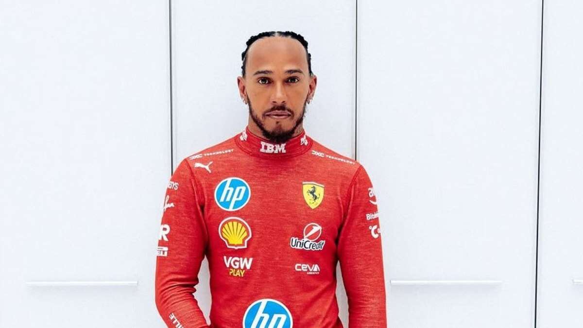 Lewis
Hamilton estreia pela Ferrari; conheça a história do piloto