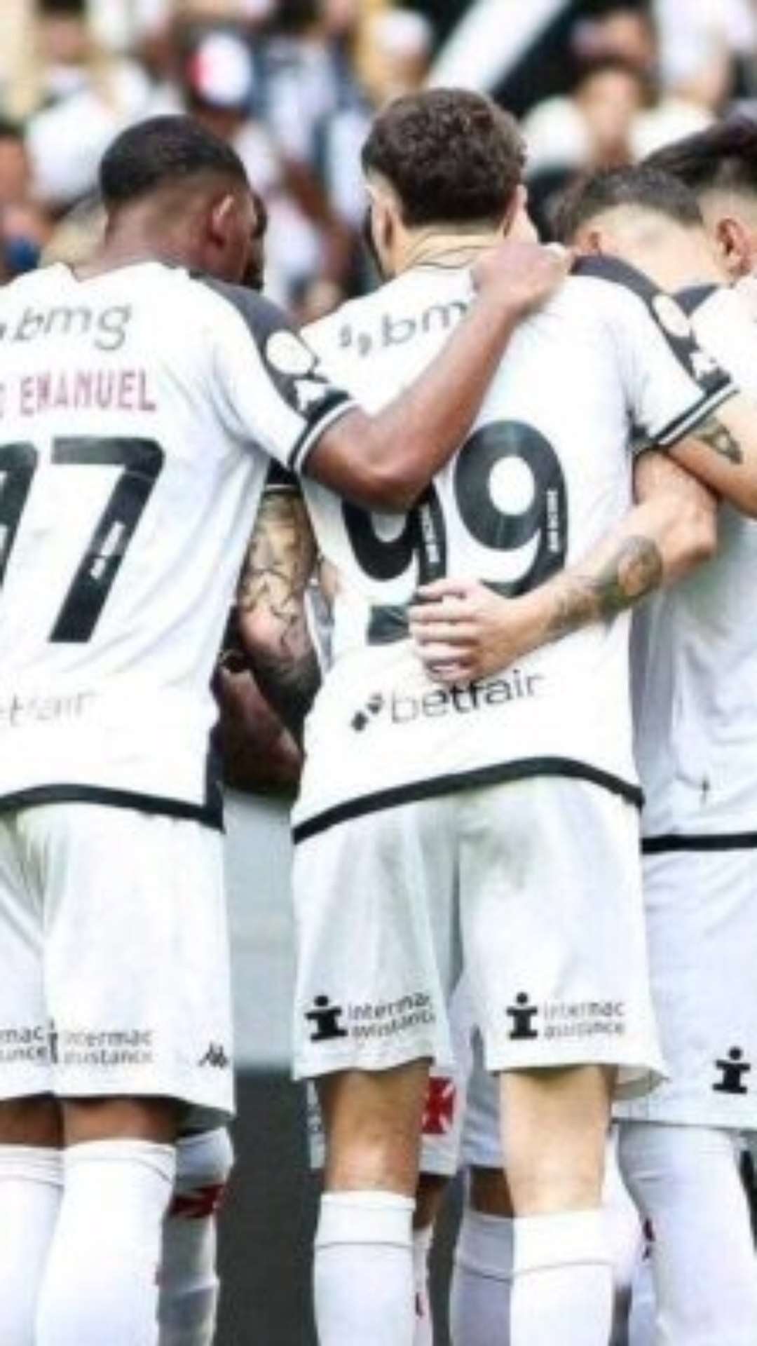 Vasco chega a 50 partidas na temporada; veja números