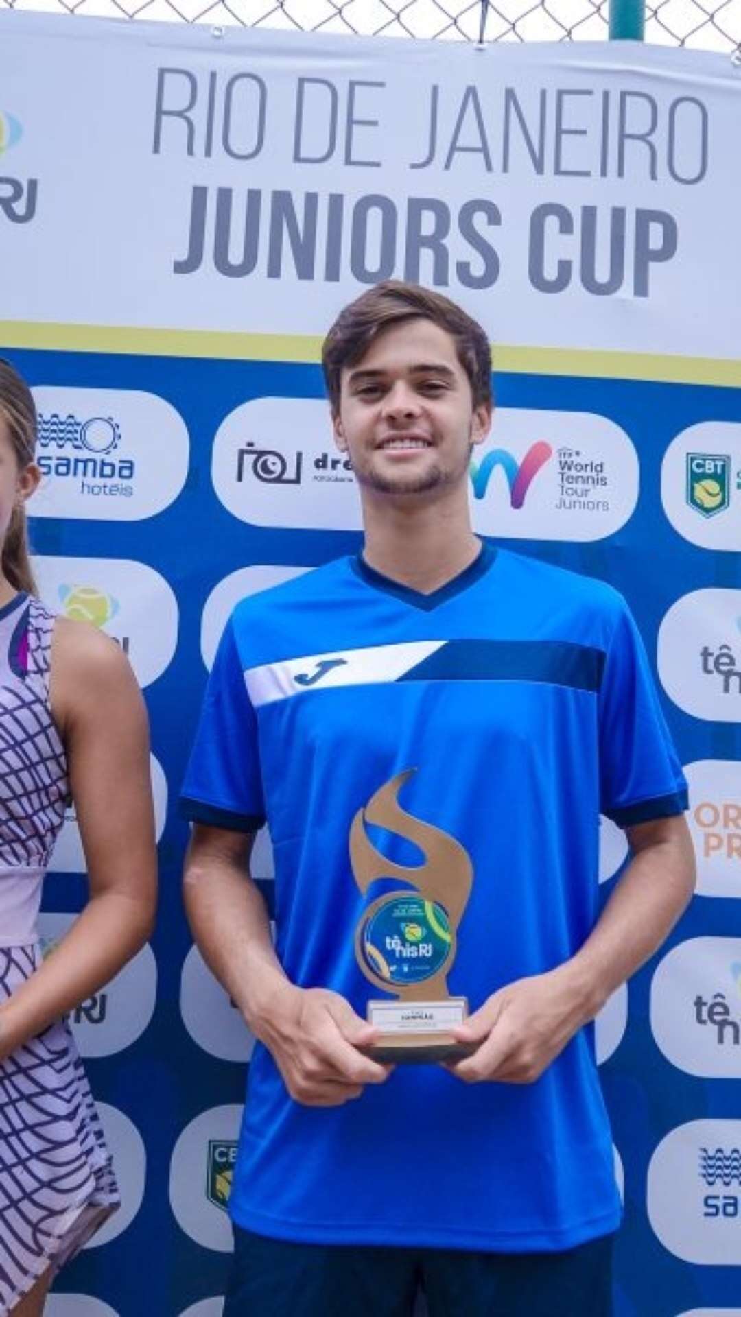 Atleta de 13 anos ergue título na Rio de Janeiro Juniors Cup na Rio Tennis Academy