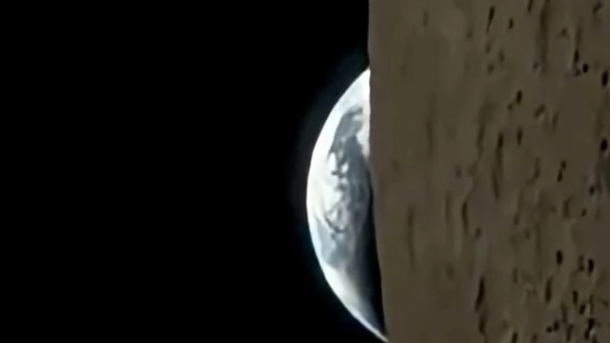 VÍDEO: astronauta divulga vídeo feito no celular durante missão