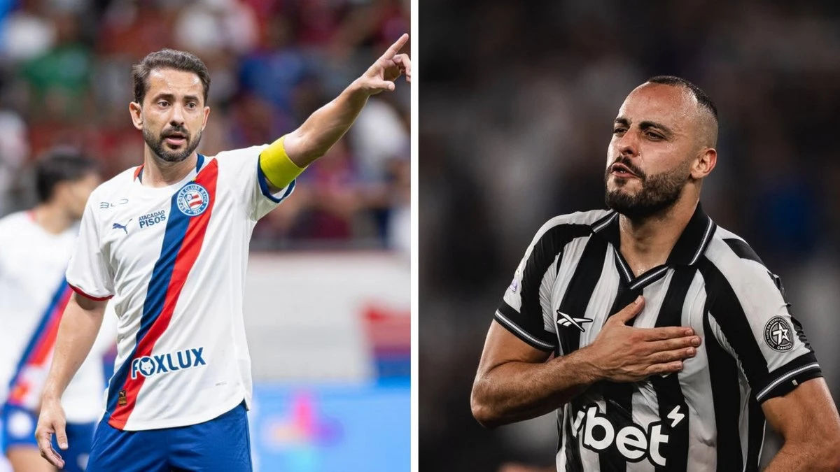 Bahia e Botafogo fazem duelo direto de olho no G-6
