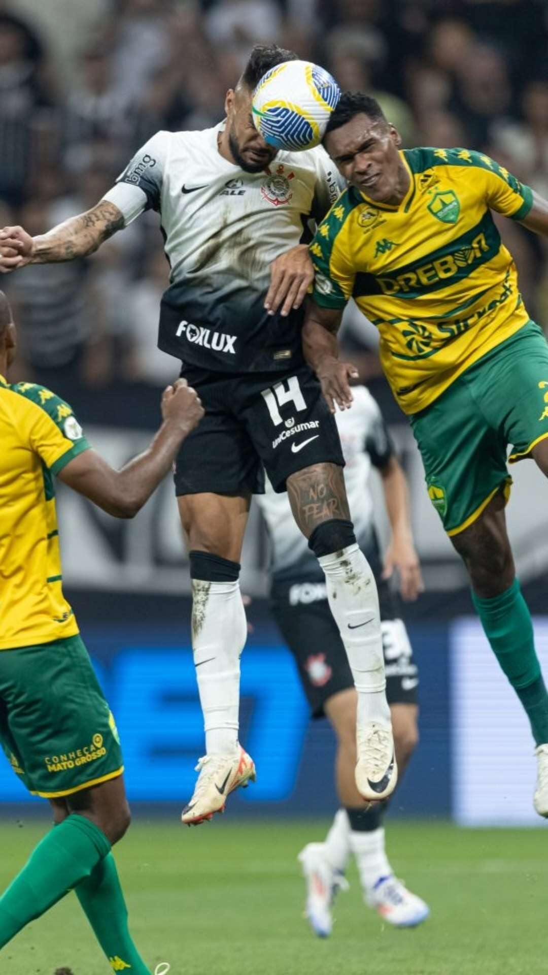 Corinthians visita o Cuiabá em confronto direto e pode deixar o Z4 do Brasileirão nesta rodada