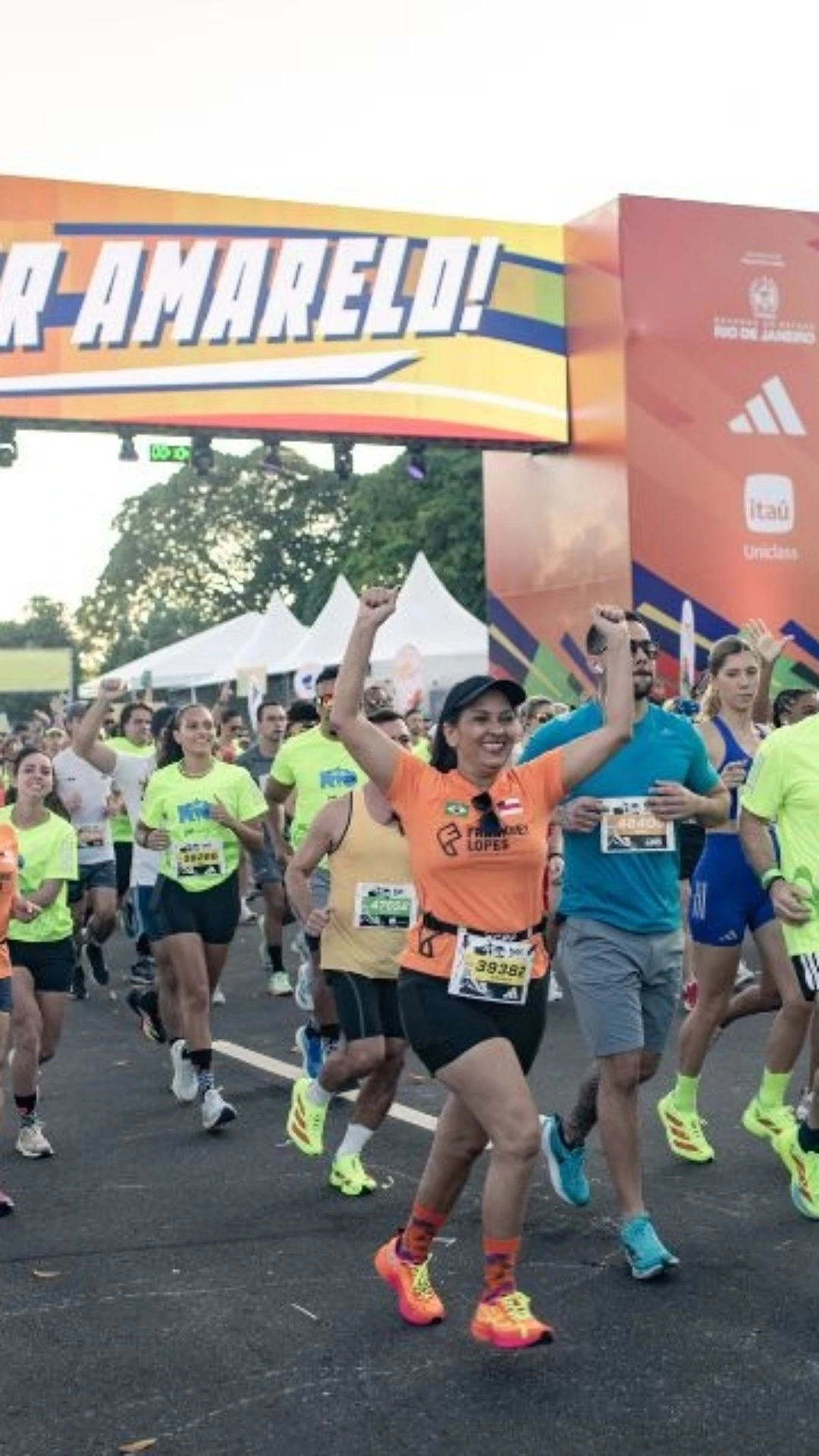 Maratona do Rio: colombiana bate recorde em prova dos 10K e matogrossense vence no masculino