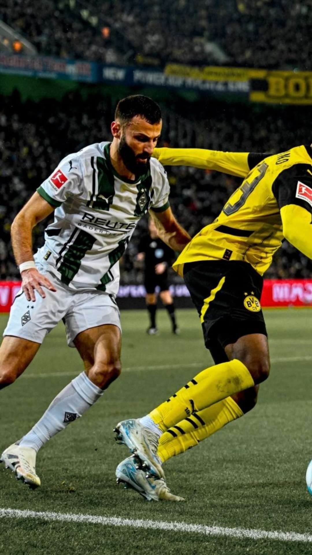 Em segundo tempo equilibrado, Dortmund e Gladbach ficam no empate