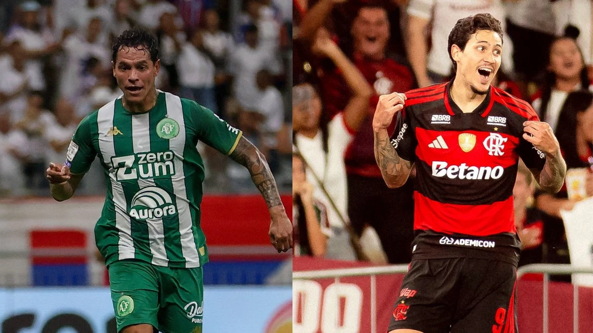 Chapecoense e Flamengo fazem embate de objetivos opostos
