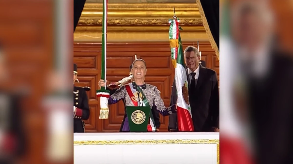 Presidente Mexicana faz história ao ser 1ª mulher a liderar rito