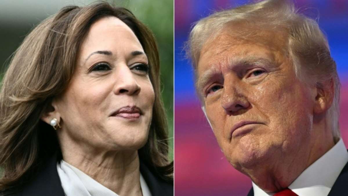 Pesquisas mostram queda na vantagem de Kamala Harris sobre Donald Trump