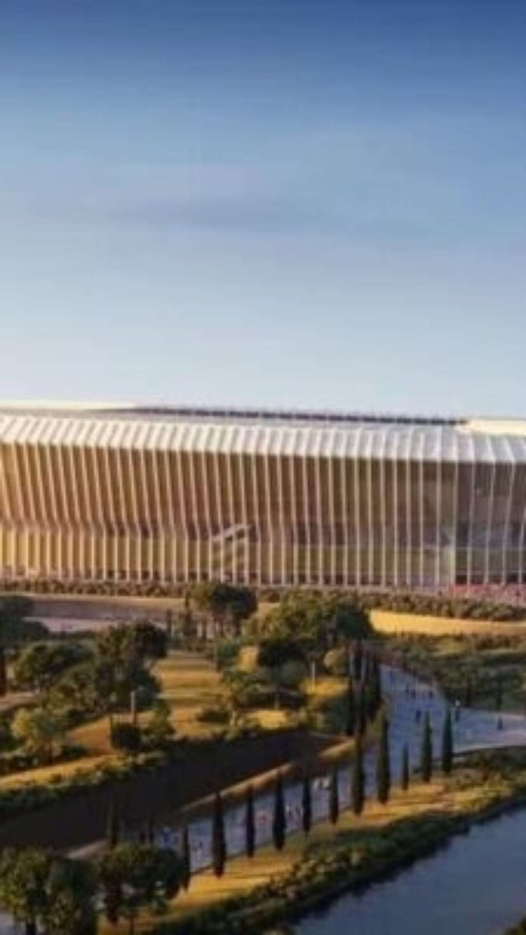 Roma projeta estádio que pode chegar em 1 bilhão de euros de custos