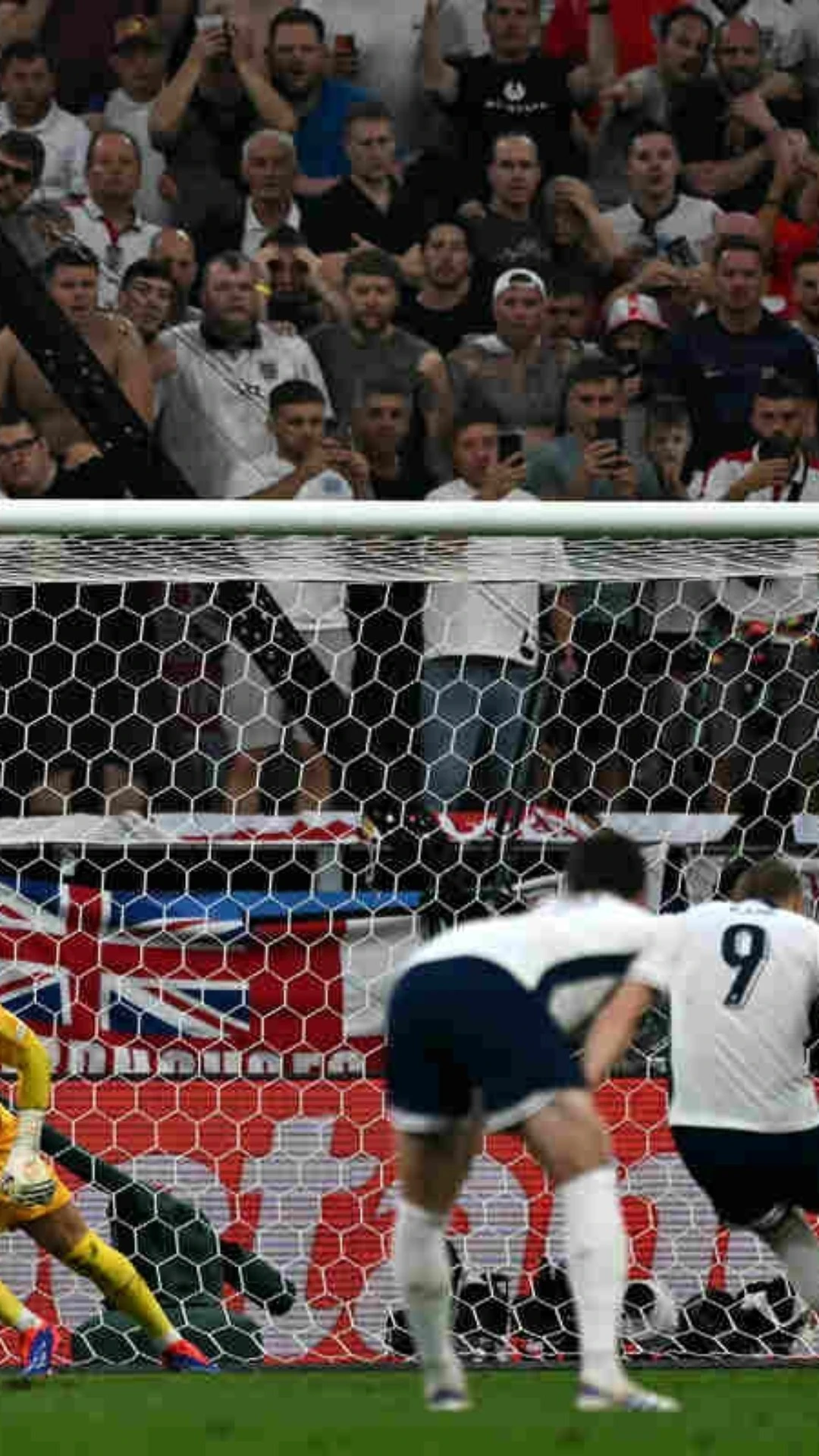 Harry Kane é o maior artilheiro das fases eliminatórias da Eurocopa