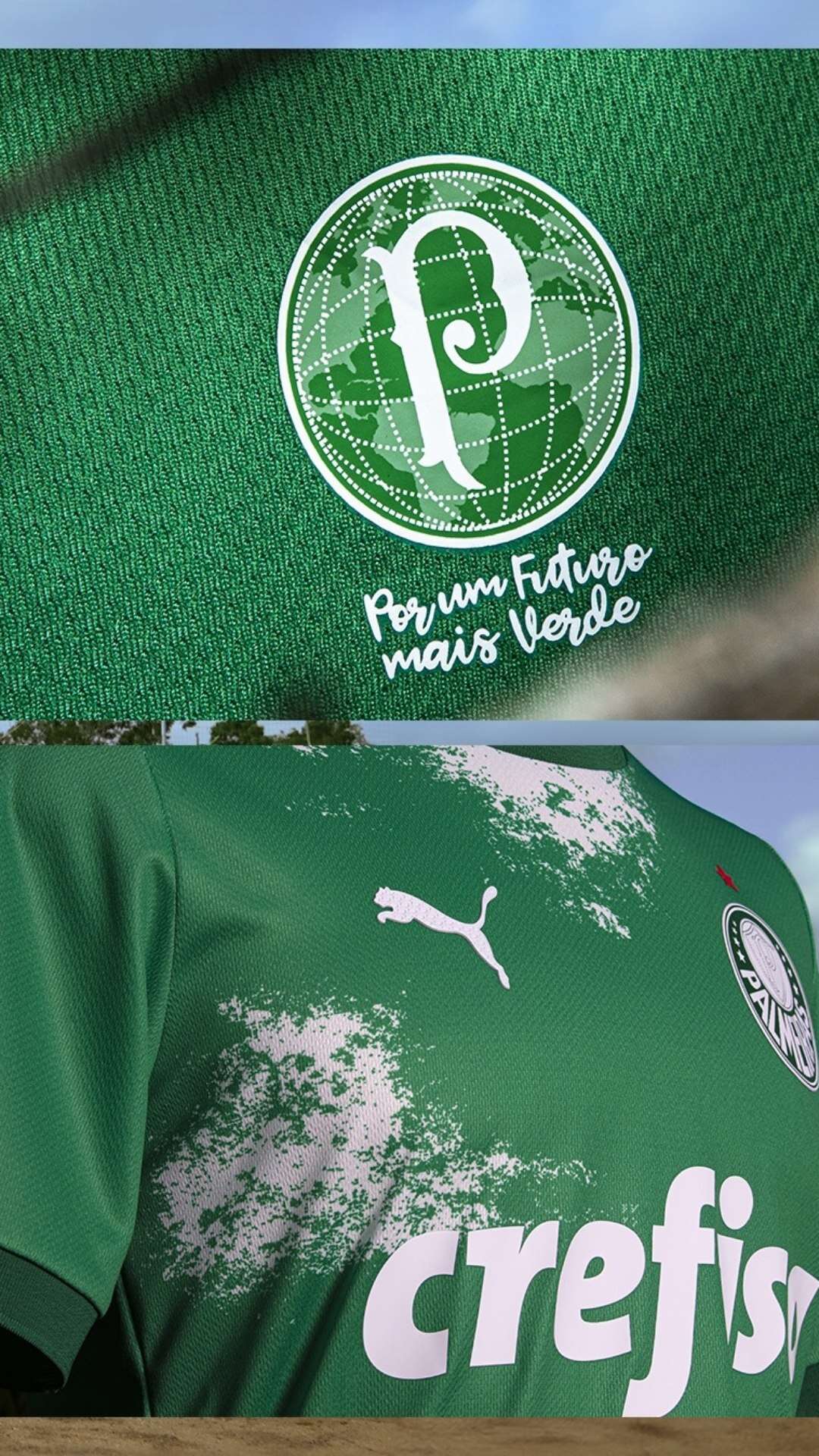 Palmeiras usará uniformes em defesa do meio ambiente na partida contra o Vasco