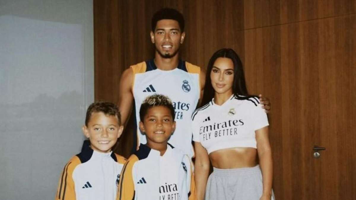 Kim Kardashian se pronuncia sobre suposto affair com Bellingham, do Real Madrid