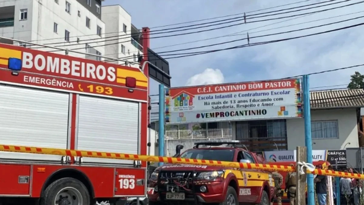 Creche alvo de ataque em Blumenau retoma aulas nesta segunda-feira
