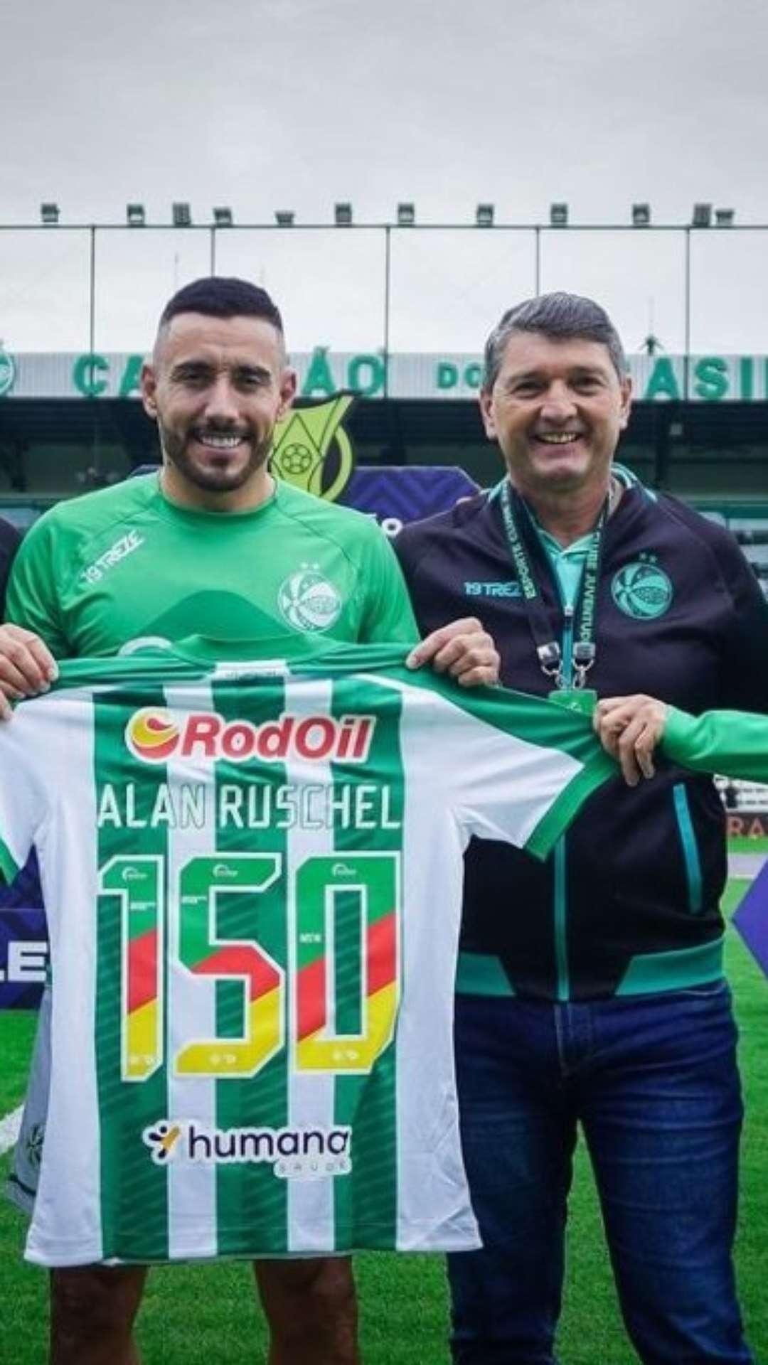 Alan Ruschel completa 150 jogos pelo Juventude