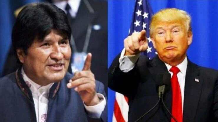 Evo zomba de Trump: se há fraude procure o Almagro (OEA);assista