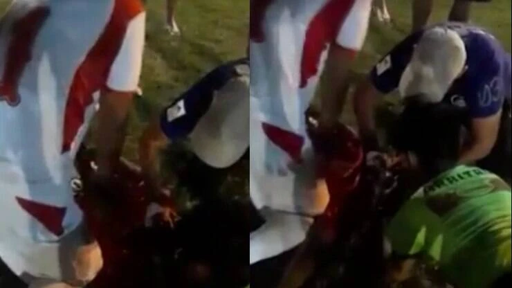Jogador sofre parada cardíaca durante partida e é reanimado por colega