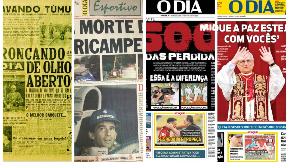 Jornal O DIA completa 74 anos unindo tradição e
inovação