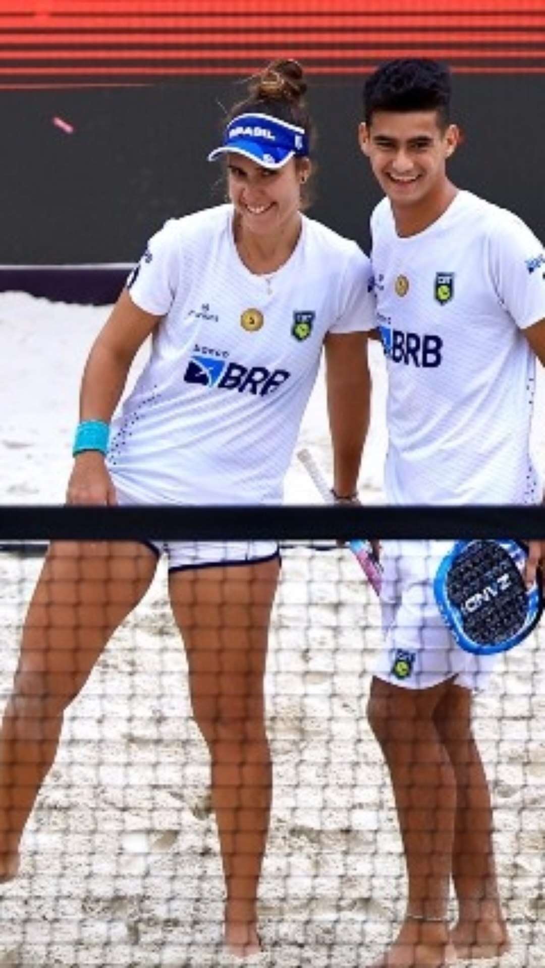 Daniel Mola ajuda Brasil a se classificar para as quartas da Copa do Mundo de Beach Tennis