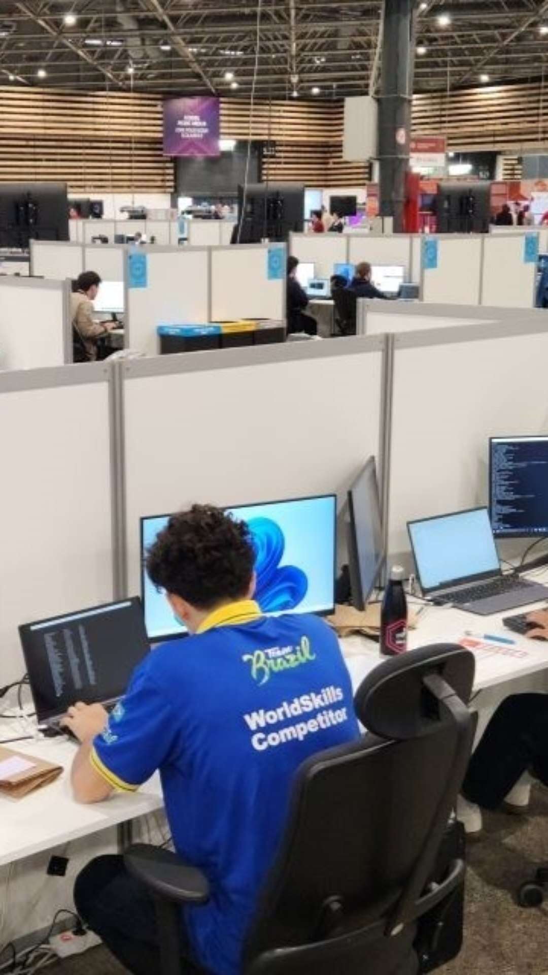 Competidores do Senai-DF já cumprem tarefas na WorldSkills 2024