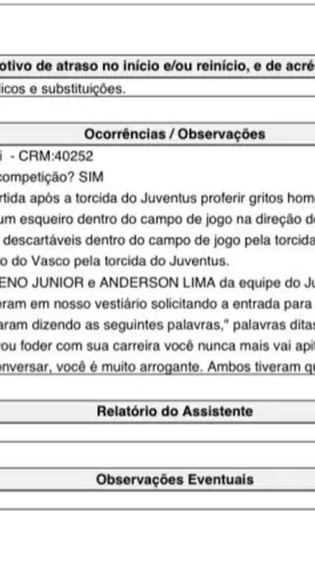 Phillipe Gabriel, goleiro do Vasco, é vítima de homofobia na Copinha