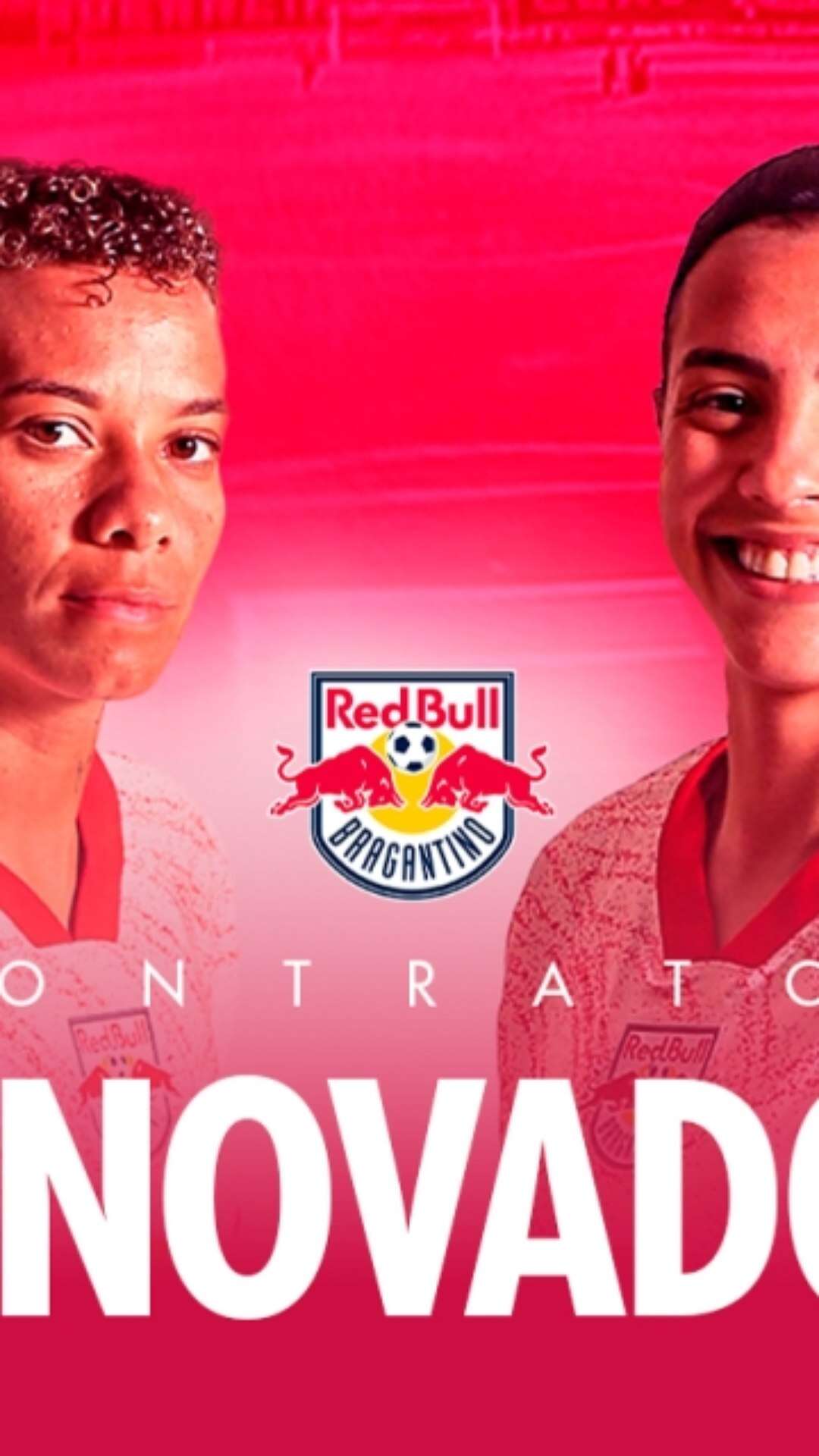 Red Bull Bragantino renova com duas jogadoras do time feminino