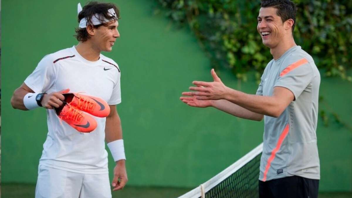 Cristiano Ronaldo e Federer mandam recado a Rafael Nadal após anúncio de aposentadoria