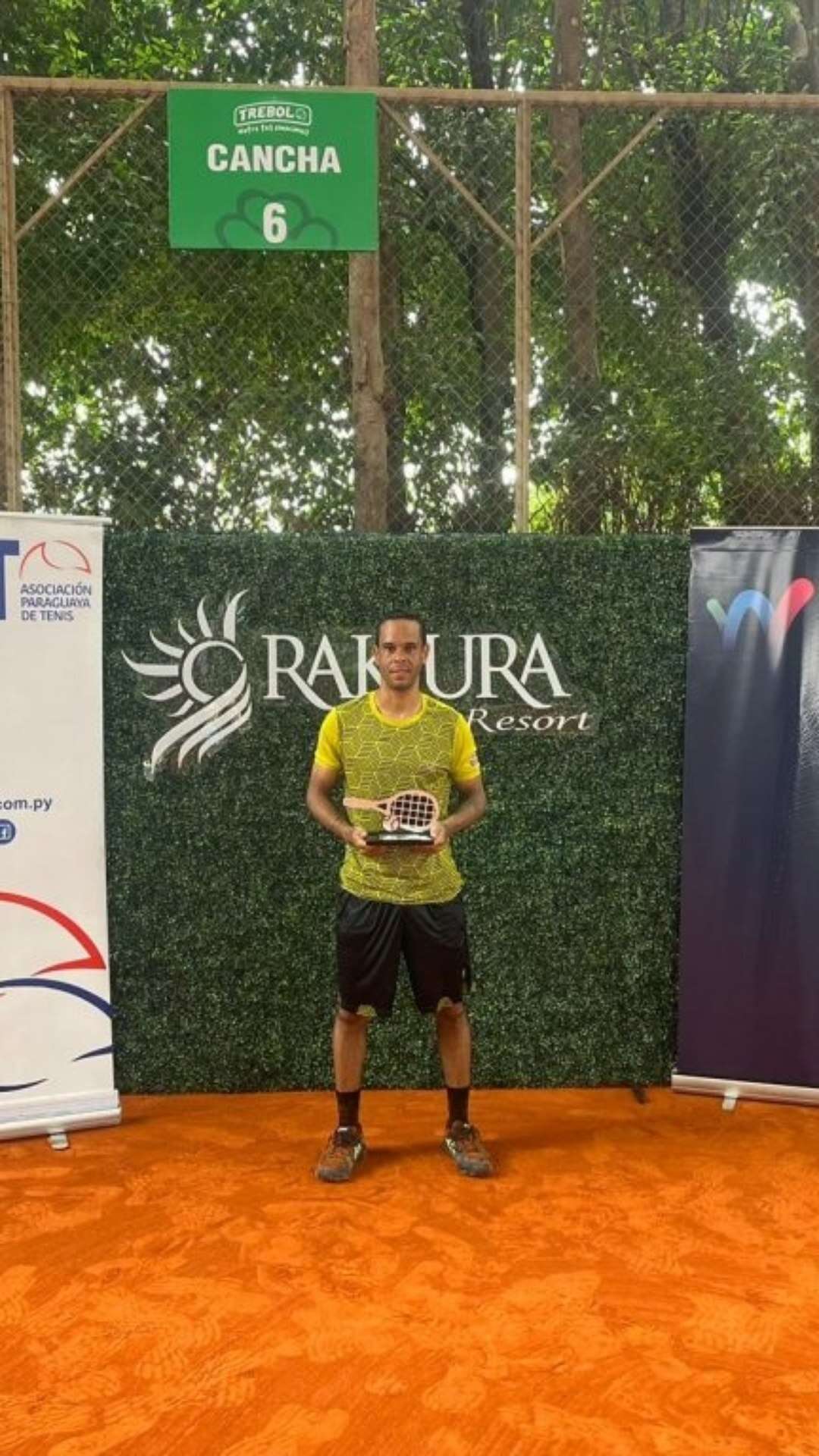 Daniel Silva é vice-campeão em Luque, no Paraguai