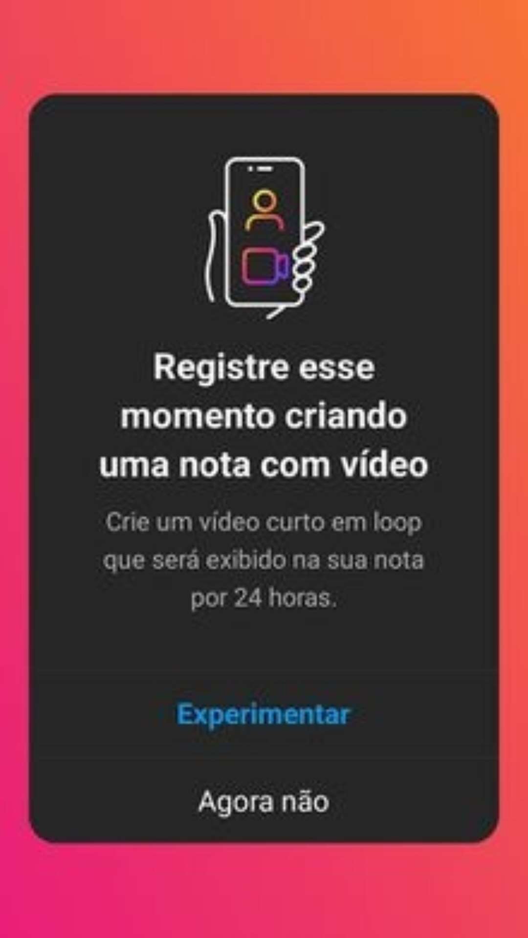 Instagram permite publicar notas com vídeos de até 2 segundos