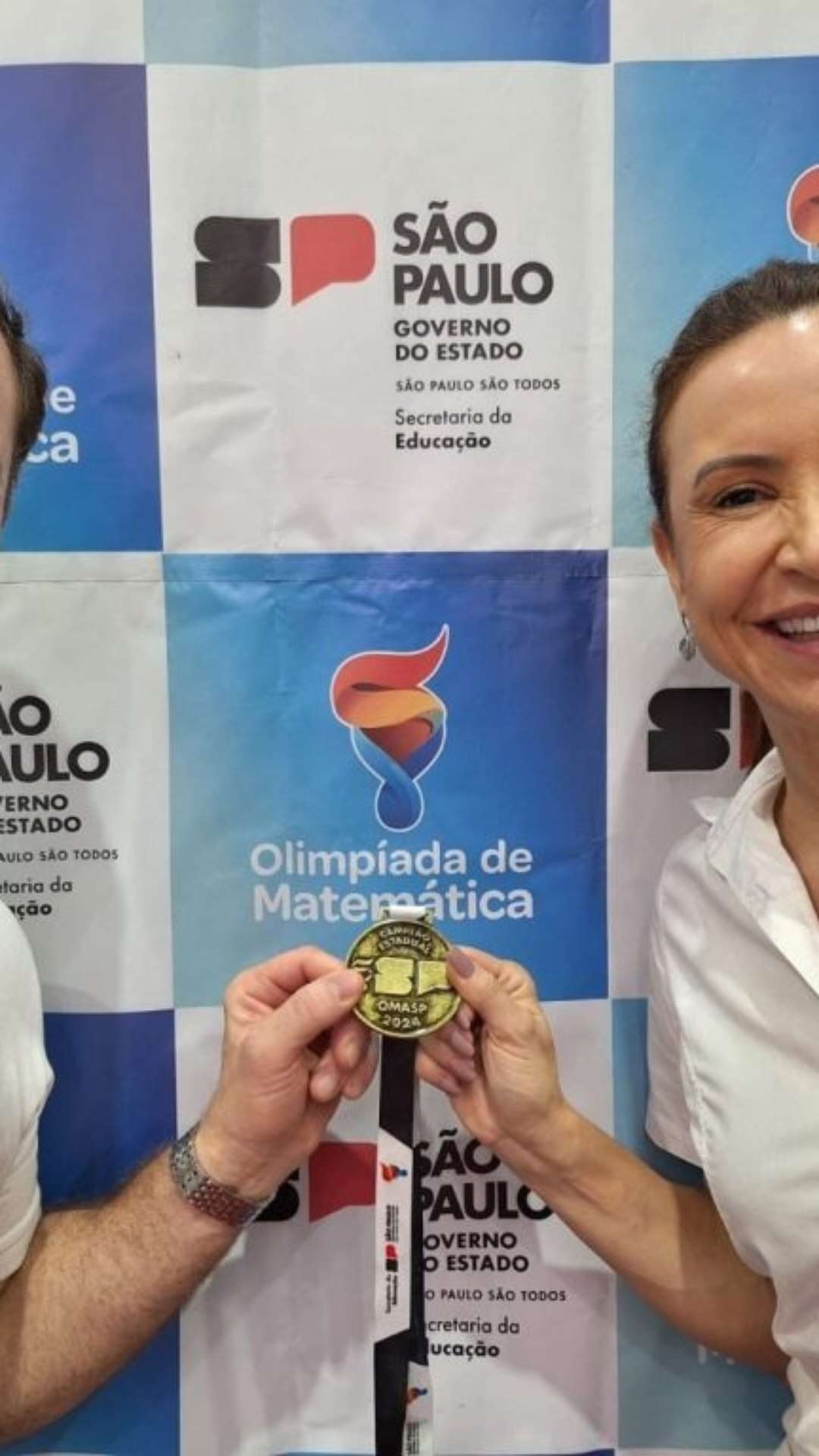 Medalhistas Olímpicos encontram alunos de escolas estaduais de São Paulo, em palestra para OBM