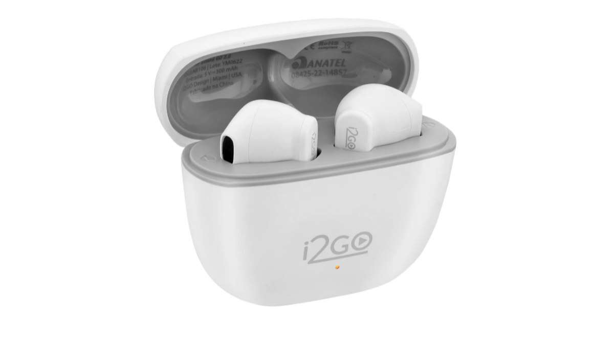 TWS Air Sound Go 2.0: fones de ouvido sem fio da i2GO com 31%OFF