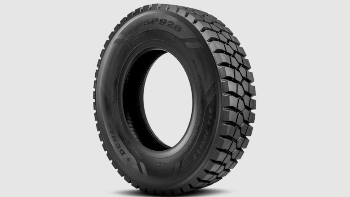 Dunlop anuncia novo pneu para a linha de pesados: SP926