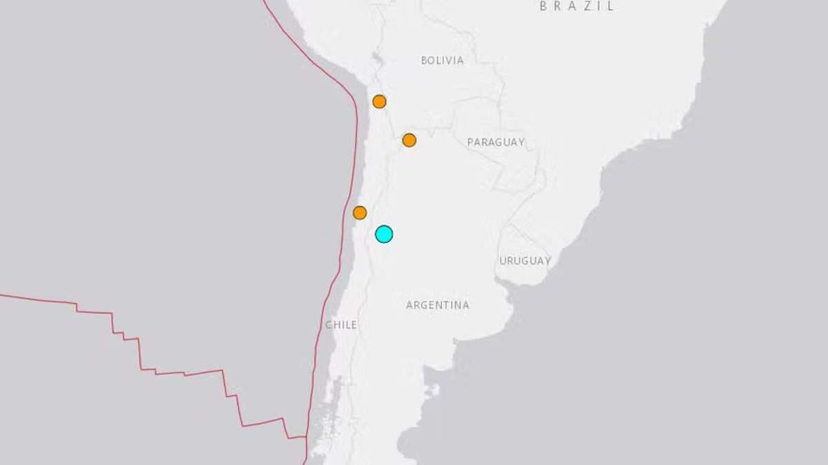 Terremoto de magnitude 5,7 atinge o norte da Argentina