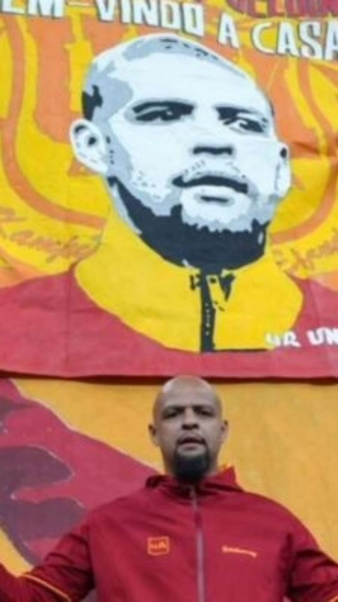 Galatasaray homenageia Felipe Melo, que deixará o Fluminense em 2025