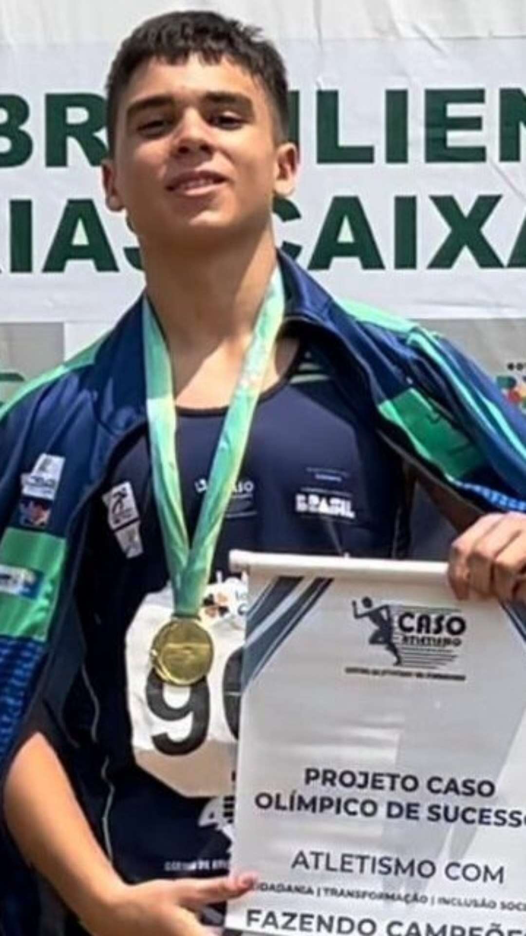 Gustavo Campana leva ouro no salto em altura durante campeonato brasiliense