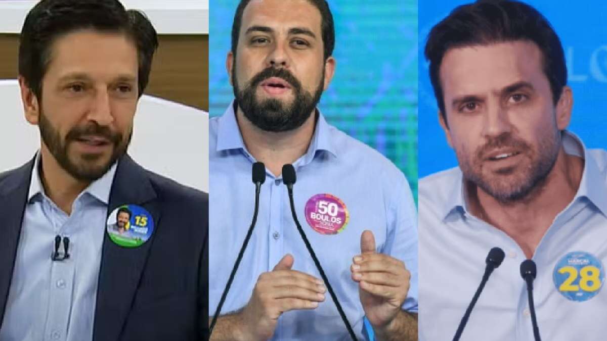 Datafolha: Nunes (27%) e Boulos (25%) lideram em SP e se mantêm na frente de Marçal (21%)