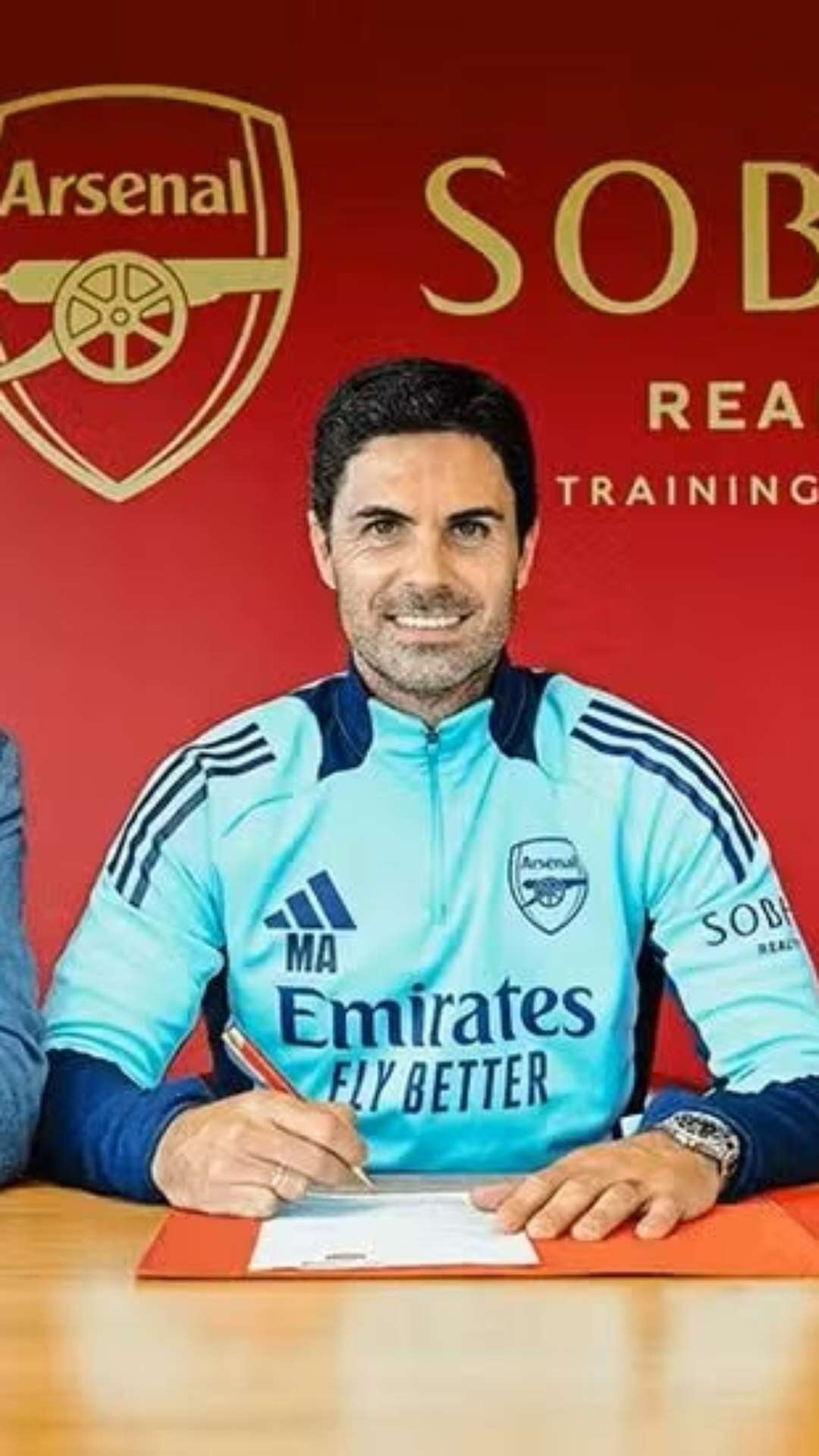 Pensando no longo prazo, Arsenal renova com Arteta por mais temporadas