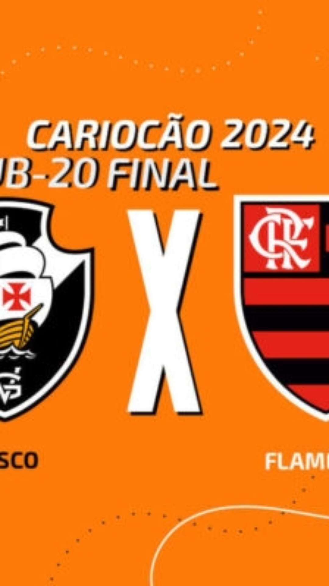 Vasco x Flamengo: onde assistir a final do Campeonato Carioca Sub-20