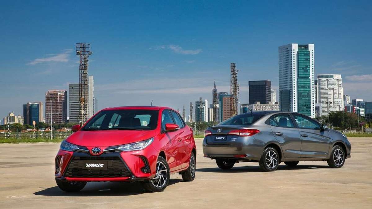 Toyota Yaris fica mais caro; confira novos preços de hatch e sedã