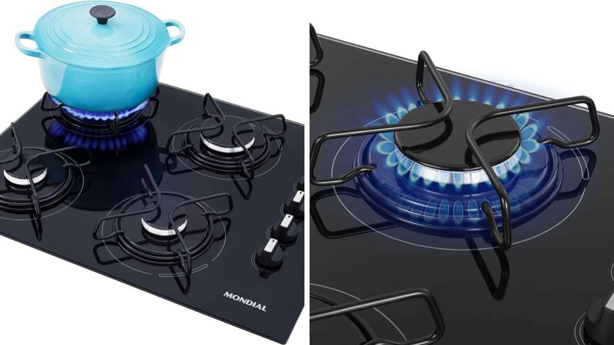 Cooktop a gás Mondial aparece em promoção e estoque limitado: vale a pena comprar?