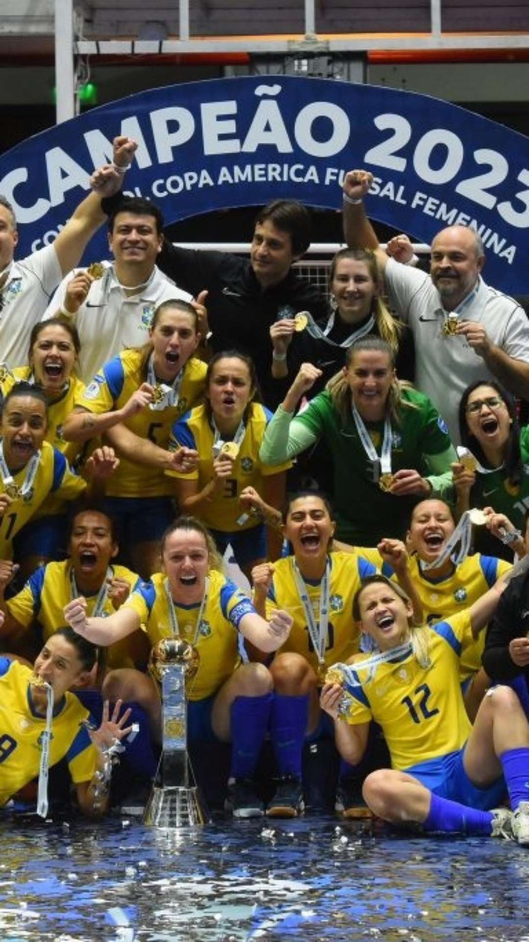 Brasil se torna sede da Copa América de Futsal Feminina em 2025