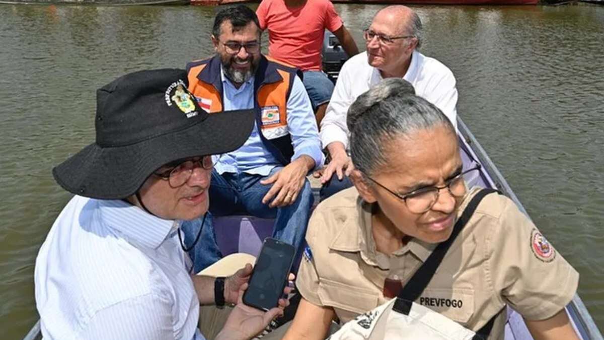 Seca no Norte: Alckmin visita AM e governo Lula antecipa Bolsa Família