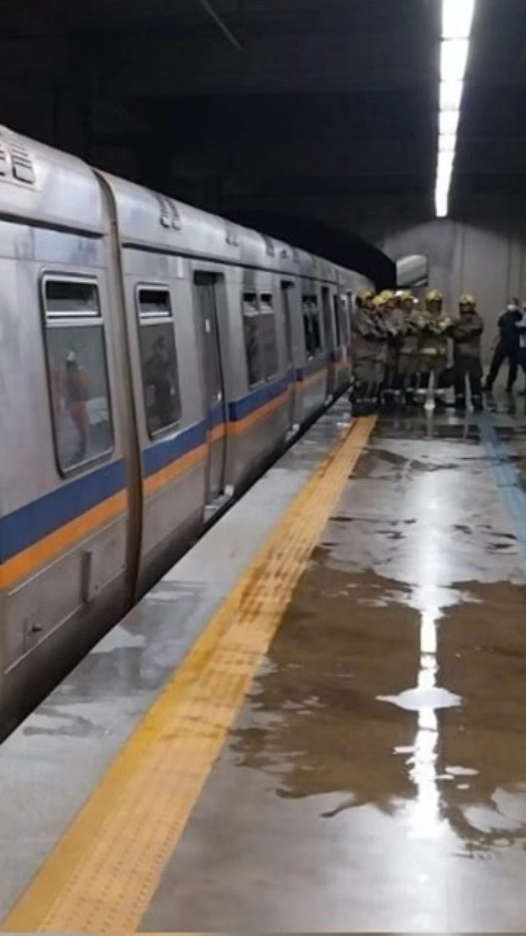 Investigação vai determinar causas do incêndio em trem do Metrô-DF