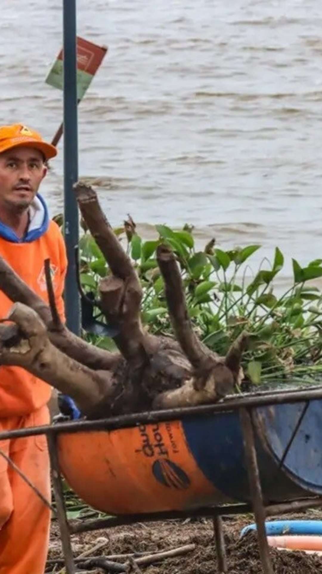 Chuva faz nível do Guaíba voltar a subir em Porto Alegre