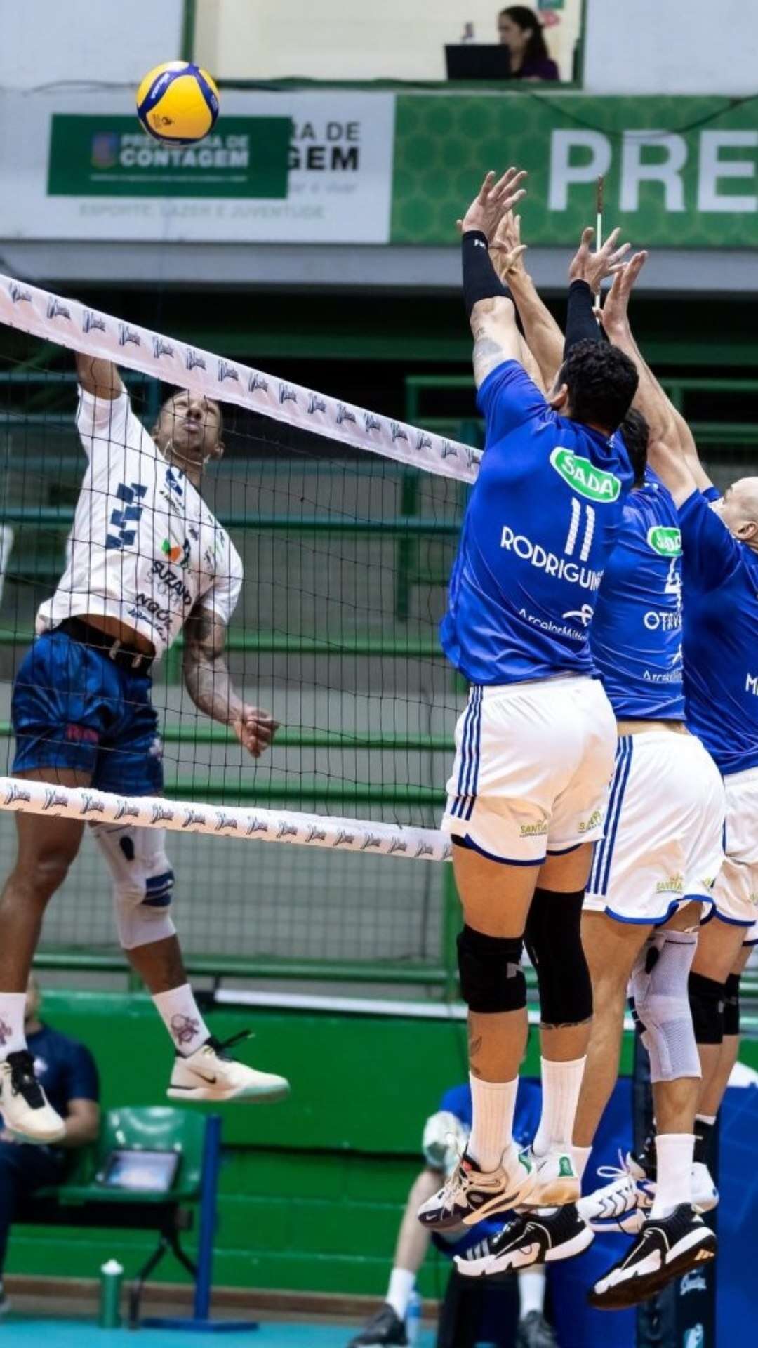 Vôlei: Sada Cruzeiro vence e se mantém na liderança da Superliga masculina; Sesi-SP segue sem derrota