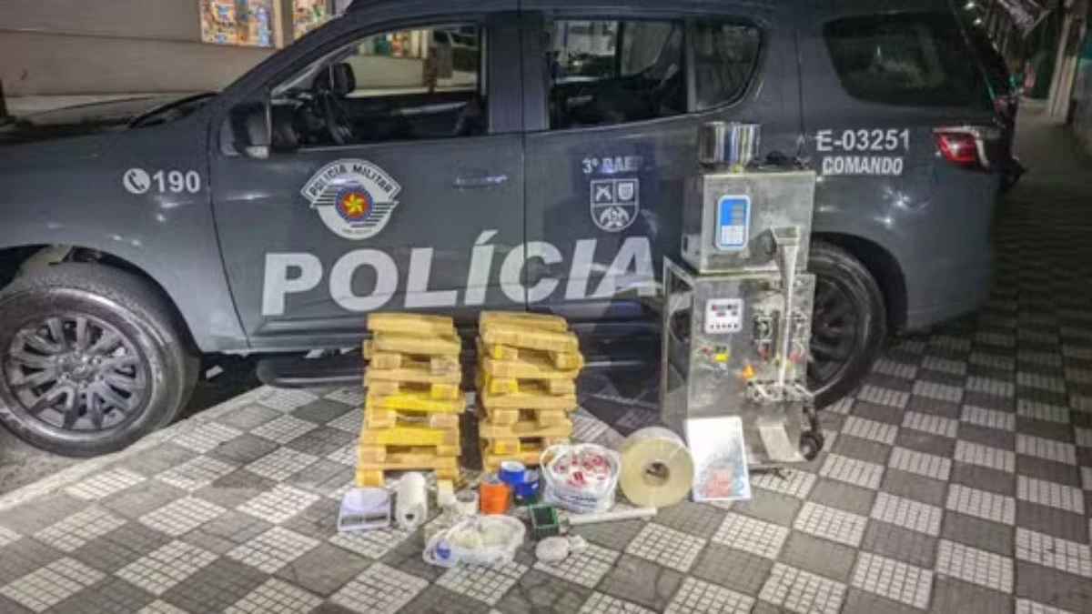 Casal que fazia 'delivery' de drogas é preso no interior de SP