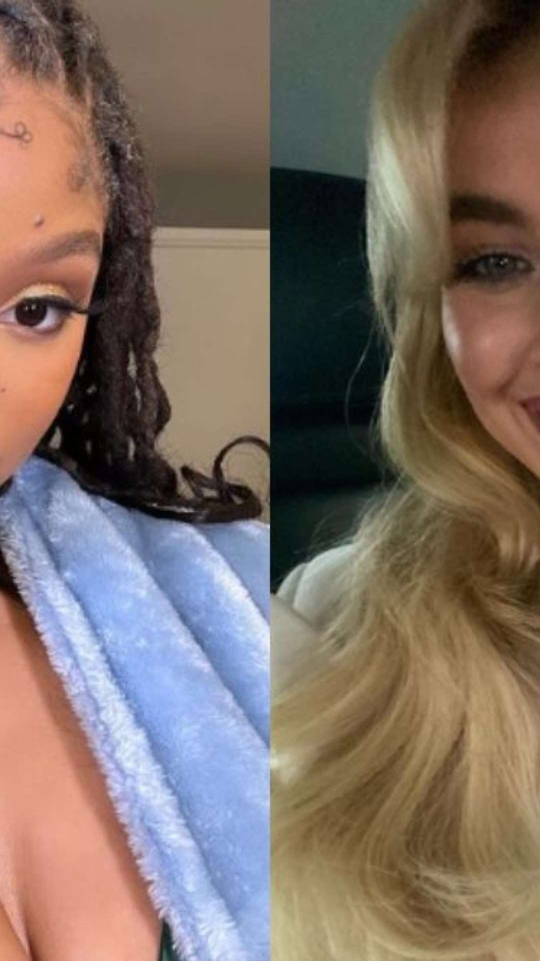 Sabrina Carpenter deixa comentário fofo em cover feito por Halle Bailey