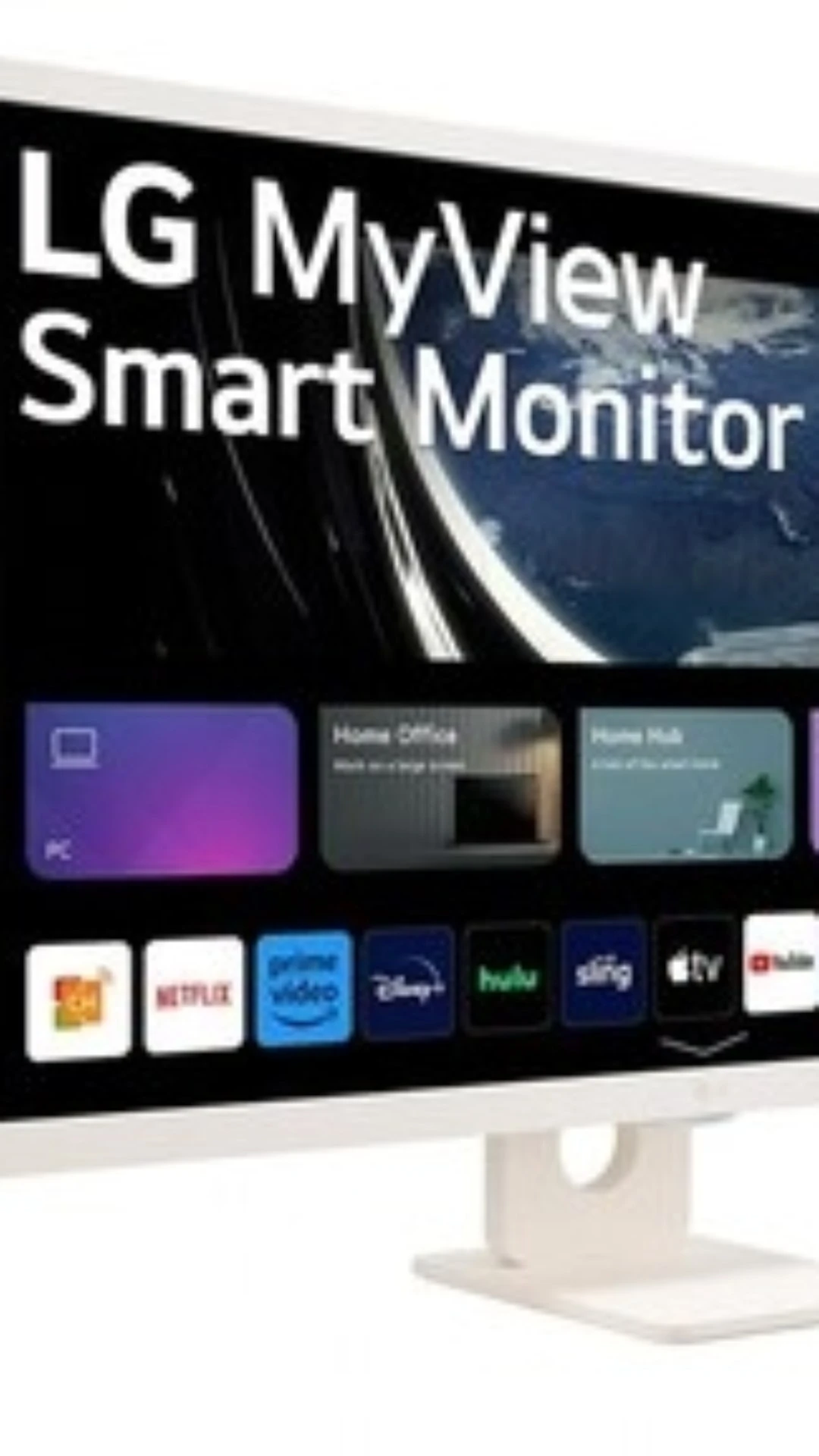 Monitores LG MyView Smart garantem entretenimento, produtividade e economia de energia