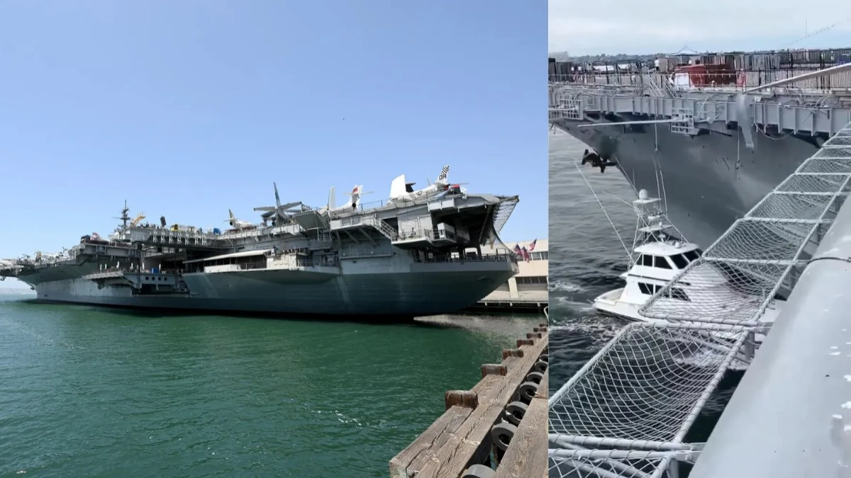 Barco bate em navio-museu nos EUA e causa danos de R$ 550 mil