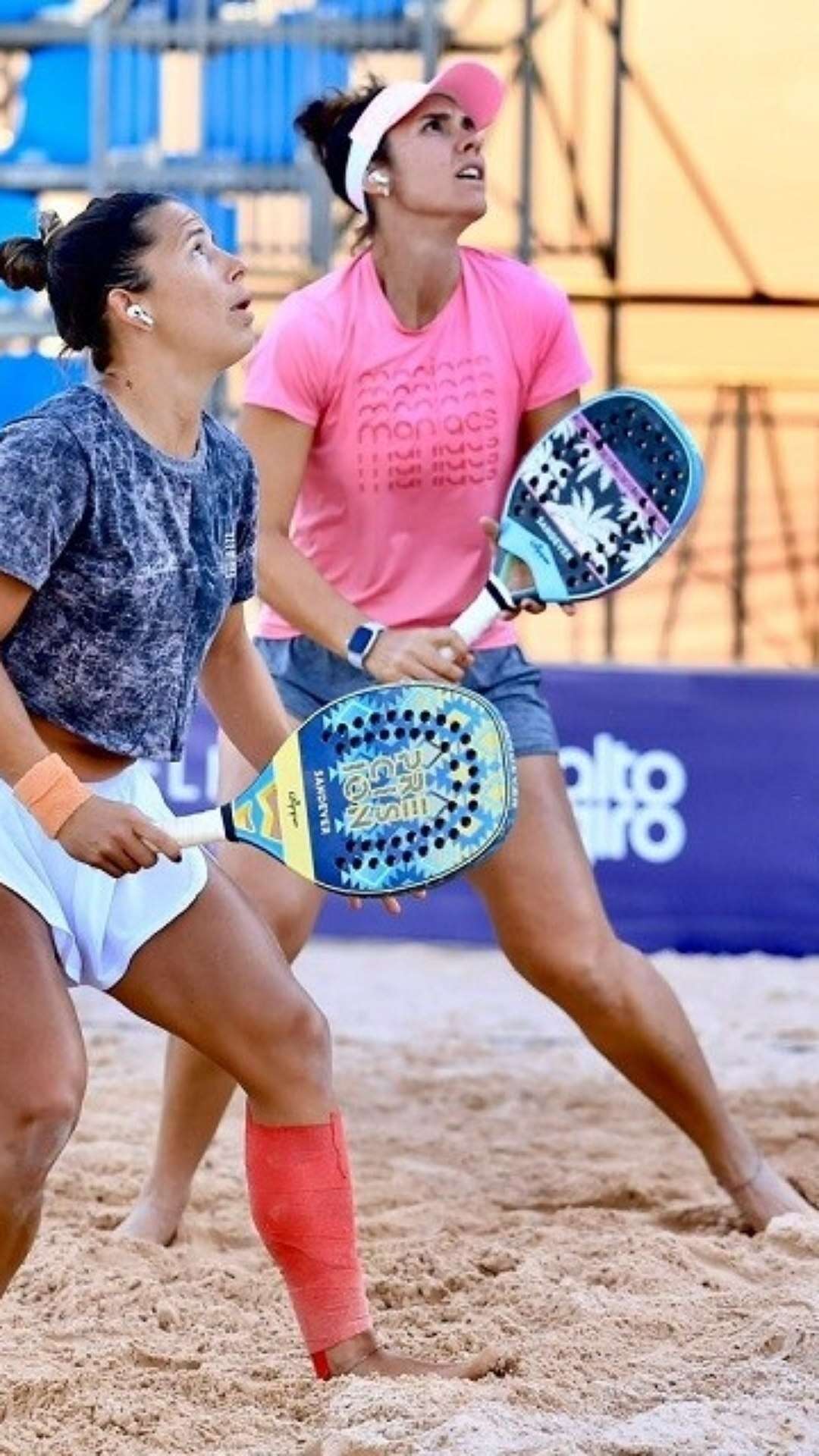 Brasileiros defendem título de Beach Tennis na Arena BRB