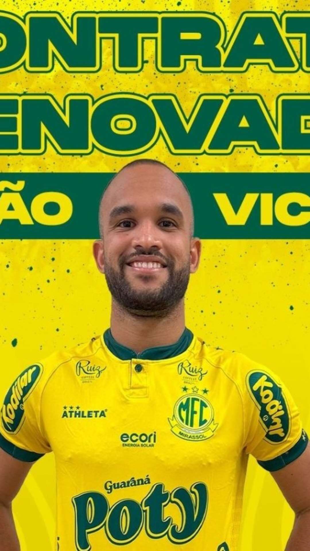 Mirassol renova contrato com zagueiro João Victor