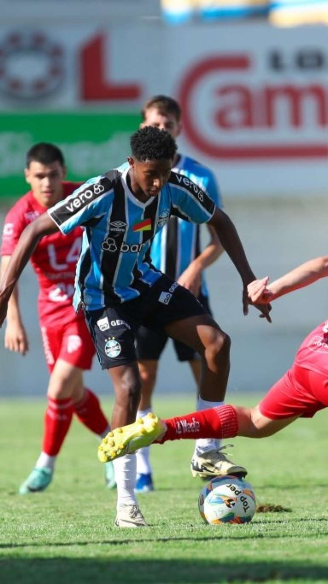 Grêmio vence São Luiz e abre vantagem nas quartas do Gauchão Sub-20